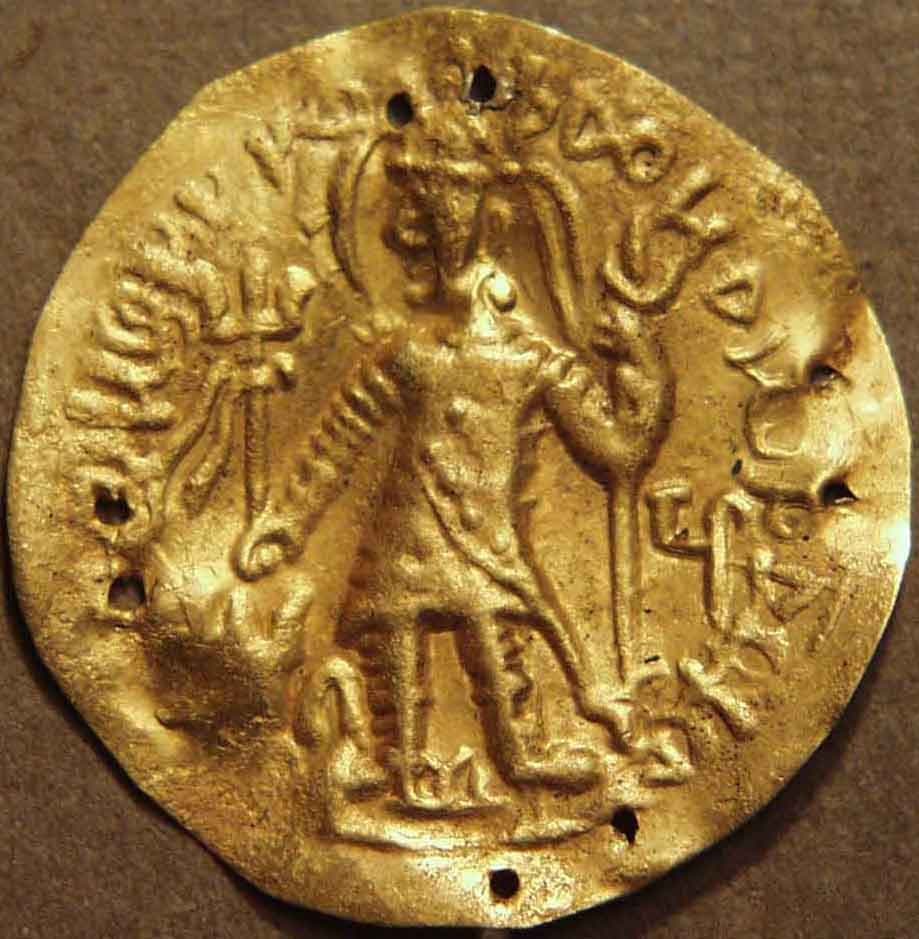 Kipanadha Gadahara Bracteates Representative coin entries listed on catalog gallery page (Representative coin entries listed on Coin… - CI-DYN-B38-005 obverse
