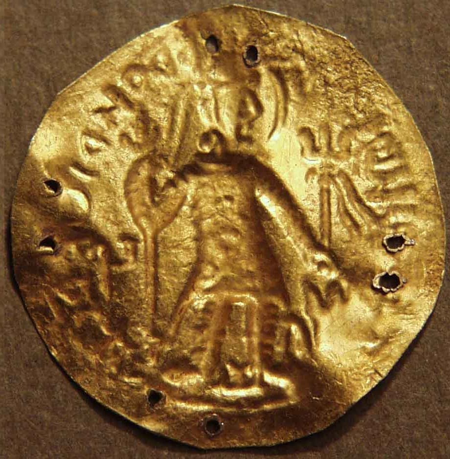 Kipanadha Gadahara Bracteates Representative coin entries listed on catalog gallery page (Representative coin entries listed on Coin… - CI-DYN-B38-005 reverse