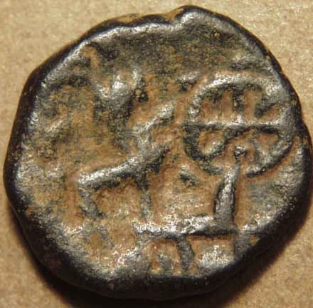 Kshaharatas Dynastic/series coin types (Dynastic/series coin types) - Var. 002 obverse