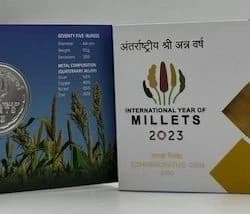 India Commemorative International Year of Millets 2023 obverse