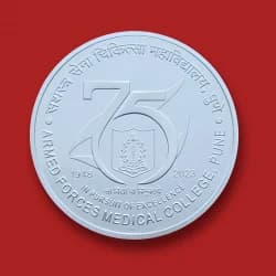 India Commemorative Platinum Jubilee Celebrations of Armed Forces Medical College, Pune obverse