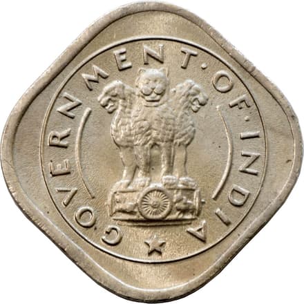 Republic India 1 Anna obverse