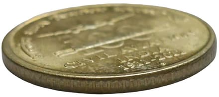 5 Rupees - 100 Years of Civil Aviation obverse