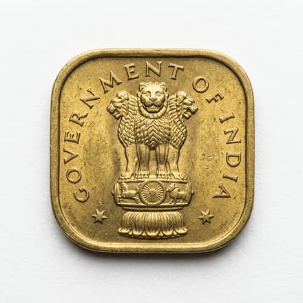 2 Annas - Ni-brass obverse