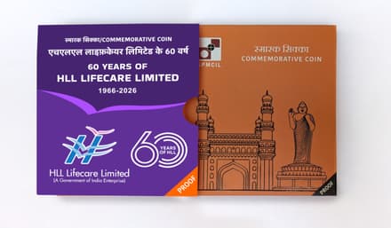 60 Rupees - HLL Lifecare Limited obverse