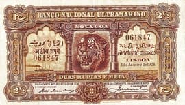 2.5 Rupias 1924 front
