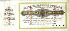 500 Rupias 1882 front