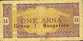 1 Anna (Bangalore; PoW Camps) ND (1941-1945) front