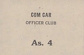 4 Annas (COM CAR Officer Club) ND (1942-1945) front