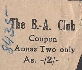 2 Annas (The B.-A. Club) ND (1942-1945) front