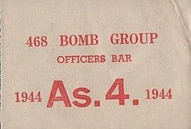 4 Annas (468th Bombardment Group) 1944 front