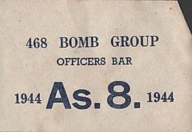 8 Annas (468th Bombardment Group) 1944 front
