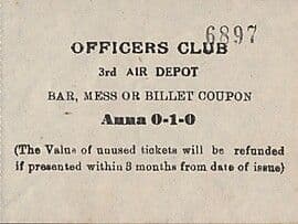 1 Anna (3rd Air Depot Group; Officers Club) ND (1942-1945) front