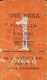 1 Anna (Canteen change ticket) ND (1942-1945) front