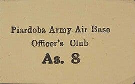 8 Annas (Piardoba Army Air Base) ND (1944-1945) front