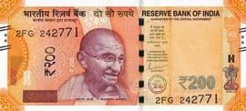 200 Rupees 2017-2025 front