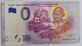 0 Euro - Mahatma Gandhi (150th Anniversary) 2020 front