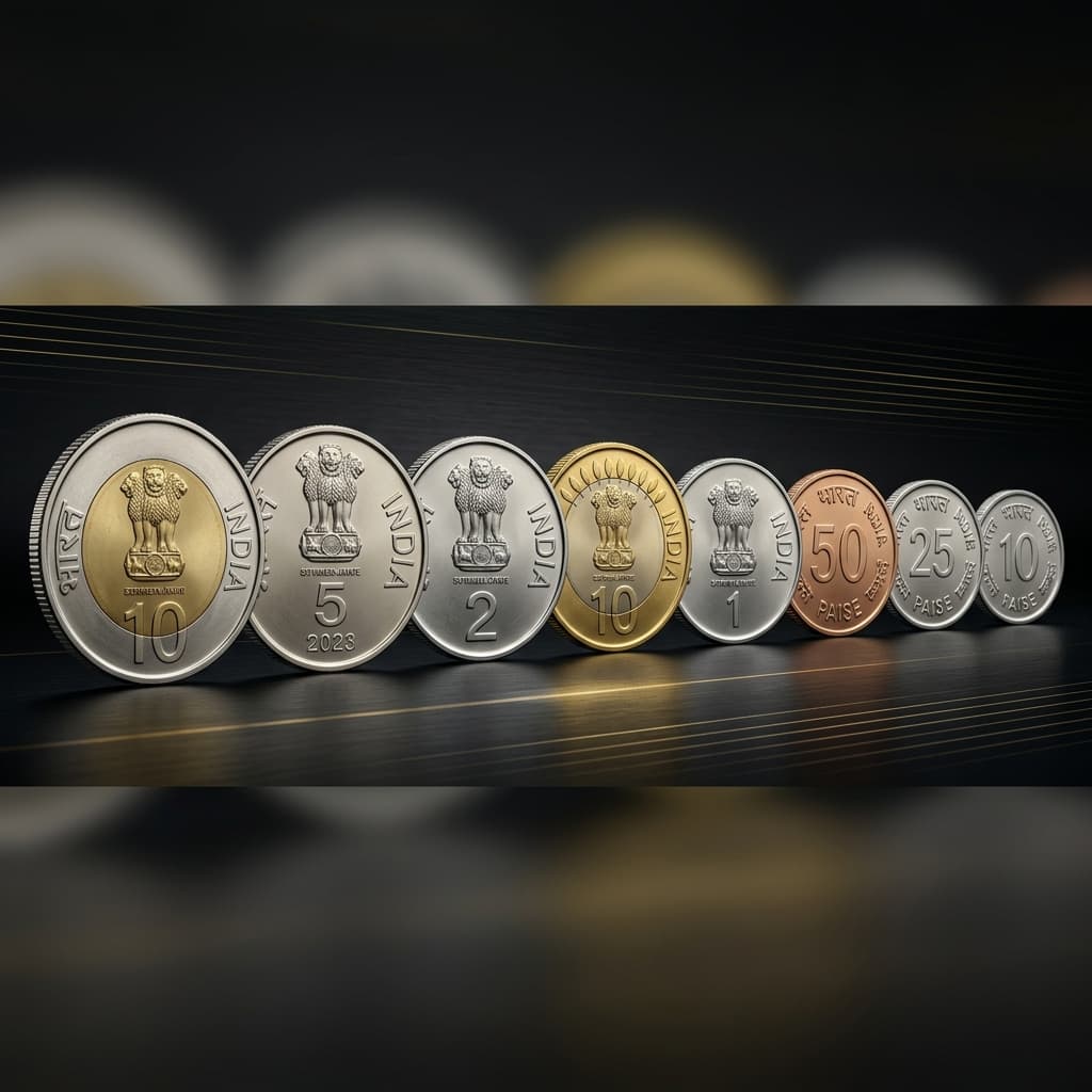 Republic India coinage timeline arc