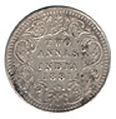 Two Annas (Queen Victoria Empress) reverse