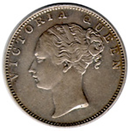 One Rupee obverse