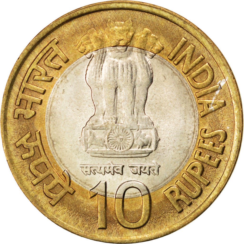 10 Rupees (Homi Bhabha) obverse