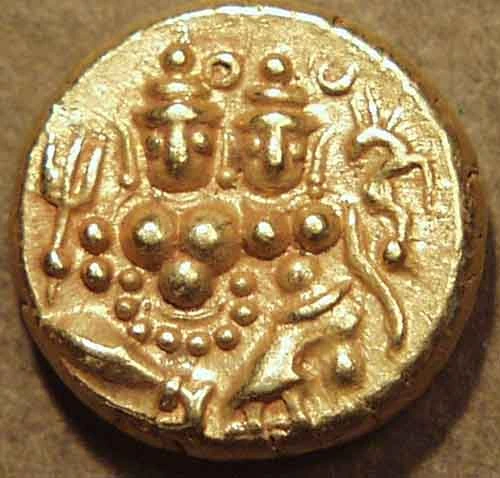 Krishna Raja Wodeyar III Gold Pagoda, Gold Coin obverse
