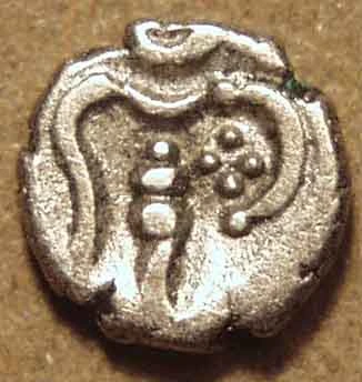 Dutch India: Silver Fanam, Cochin, Silver Coin obverse