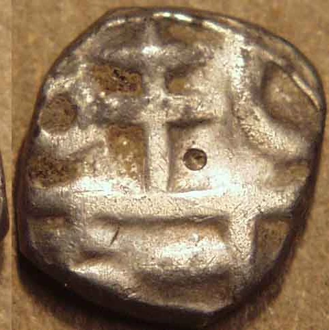 Hari Hara II Silver 10-Rattis, Silver Coin reverse