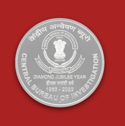 Diamond Jubilee Year of Central Bureau of Investigation - CBI reverse
