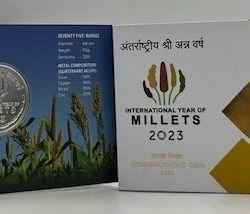 India Commemorative International Year of Millets 2023 obverse