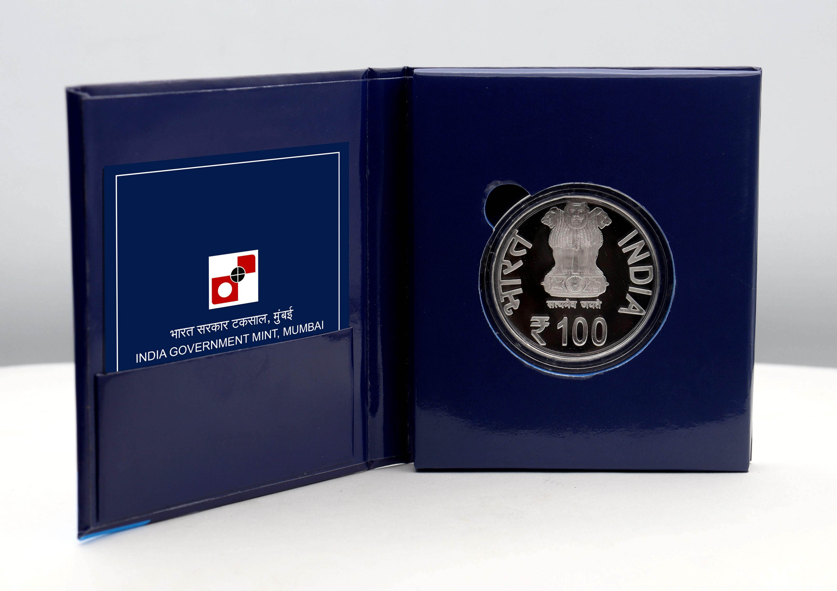 India Commemorative 100 Years of Civil Aviation of India obverse