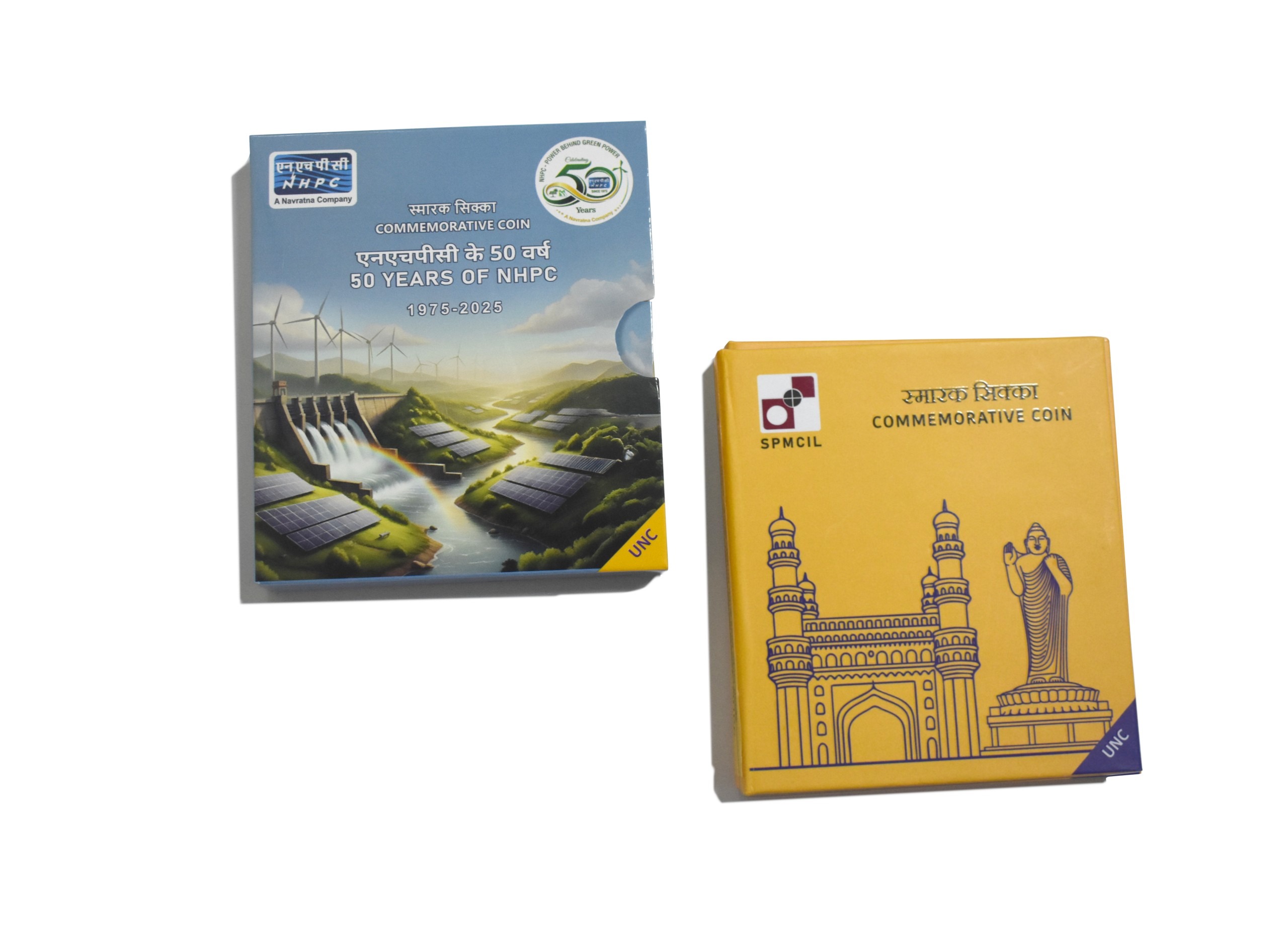 50 Years of NHPC Limited, ₹50 Silver Proof Coin thumbnail 5